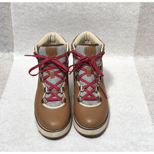 Cole Haan GrandExplore Waterproof Leather Hiking Wedge Boots W22599 Size 6.5B